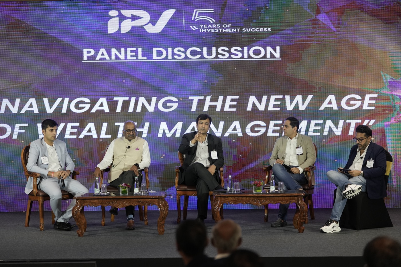 Panel discussion at a Wealth Wise Partner Summit